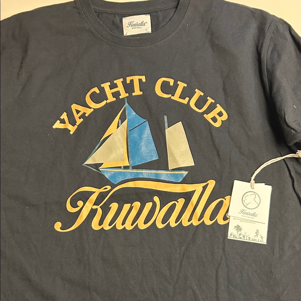 Kuwalla Yacht Club Graphic Tee - Black